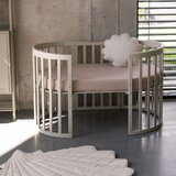 Waldin Oval krevetić 7u1 s madracem OLIVE | shoptok.hr