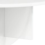 Polica na zidu Zidne 2 pcs Visoki sjaj bijela 48 x 24 x 24 cm | shoptok.hr