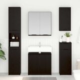  Set namještaja za kupaonicu 5 kom. Crni hrast | Shoptok.si