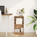 vidaXL Knjižna omara artisan hrast 40x24x76 cm inženirski les | Shoptok.si