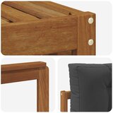  Set vanjskih sofa 6 kom. Prirodna i antracit | shoptok.hr