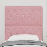  Uzglavlje Ružičasta 80 cm Baršun | shoptok.hr