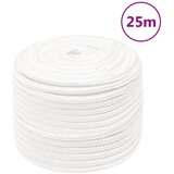 vidaXL Vrv za čoln popolnoma bela 12 mm 25 m polipropilen Cene
