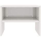  Nočne omarice 2 kosa visok sijaj bele 40x30x30 cm iverna plošča, (20733316) | Shoptok.si