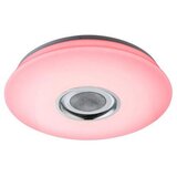 Globo LED stropna svetilka z zvočnikom (18 W, 1.120 lm, 3.000 - 4.500 - 6.000 K, IP20, premer 40, višina 7 cm, z daljincem) | Shoptok.si