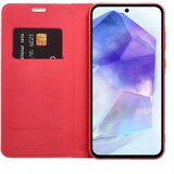 Oem LUNA Book Carbon futrola za XIAOMI Redmi Note 13 4G crvena | shoptok.hr