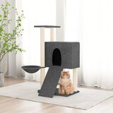 Penjalica za mačke sa stupovima za grebanje tamnosiva 96 cm | shoptok.hr