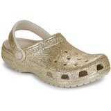 Crocs Cokli Classic Chunky Glitter Clog Pozlačena Cene