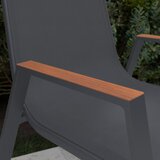 Modern Living Vrtni Stol Deni, Antracit | Shoptok.si
