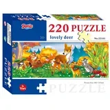 Puzzle / Slagalica Ljupka srna i lanad 220 kom