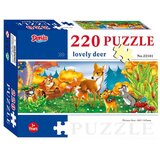 Denis puzzle slagalica - ljupka srna i lane 220kom 01-401000 cene