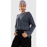 Vans Mila Cable Knit Crop Pulover parisian night Cene