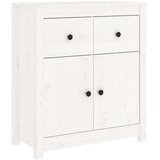  Komoda bijela 70 x 35 x 80 cm od masivne borovine | Eponuda.com