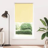 Rolo zavjesa za zamračivanje žuta 115x210 cm širina tkanine 110,7 cm poliester | Shoptok.si