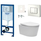 Grohe SIKOGRSBR2S SAT Brevis WC školjka s kompletom Rapid SL 38528000 Cene
