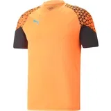 Funkcionalna majica neonsko modra / mandarina / črna