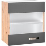 XXXL Kuhinjska Zgornja Omarica Shadow, Siva, Barva Hrasta | Shoptok.si