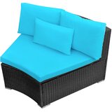  Kružni set sofe 11 pcs Plava poliratan | Eponuda.com