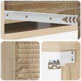 Stolna montirana na zid 59 x 34,5 x 17 cm Konstruirano drvo | shoptok.hr