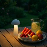 Rabalux 76037 - LED spoljašnja lampa MIREO sa dodirnim prigušiva, 1,5W/5V, IP44, 1200 mAh, USB, bela | Eponuda.com