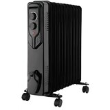 VOLTOMAT HEATING Uljni radijator (Crne boje, 2.500 W, Broj rebara: 11) + BAUHAUS jamstvo 5 godina na uređaje na električni ili motorni pogon | shoptok.hr