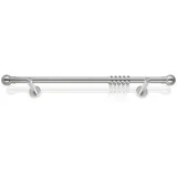 SET KARNISE 200 cm srebrne barve