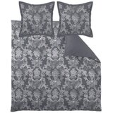 Curt Bauer posteljnina 200/200 cm damast siva, črna, bela | Shoptok.si