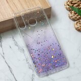  Torbica silikonska glitter za huawei P30 lite ljubicasta Cene