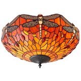 Endon 70721 - Plafonsko svetlo Tiffany DRAGONFLY 2xE27/60W/230V prečnik 41 cm | Eponuda.com