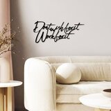 Wallity zidna dekoracija wish work, 55 x 23 cm, crna | ePonuda.com
