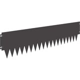  Ograda oko Travnjaka 10 pcs 103 x 25 cm metal Crna | shoptok.hr