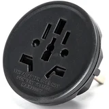Putni adapter za EU, crne boje