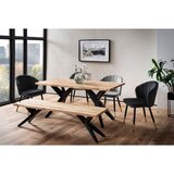 Livetastic Jedilna Miza Akazie, Pravi Les, 180x90cm | Shoptok.si