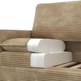 SOFA Sivosmeđa 126 x 81 x 87,5 cm Poliester | Eponuda.com
