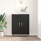 Kreveta Crni hrast 69 5 x 34 x 90 cm Konstruirano drvo | shoptok.hr