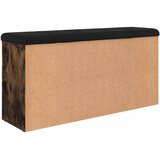  Klupa za cipele boja dimljenog hrasta 102 x 32 x 50 cm drvena | shoptok.hr