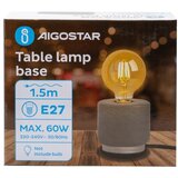 Aigostar Stona lampa 1xE27/60W/230V siva | Eponuda.com