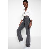 Trendyol Anthracite High Waist Wide Leg Jeans | Eponuda.ba