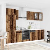  Kuhinjska jedinica Lyon 8 kom. Staro drvo Konstruirano drvo - Staro drvo | shoptok.hr