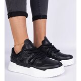 Gemre Black women's sneakers with thick laces Kayota | shoptok.hr