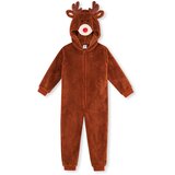 Dagi Light Brown Deer Hat Unisex Jumpsuit | ePonuda.com
