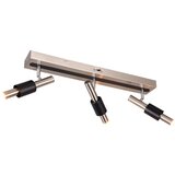 Trio Select Črno/v srebrni barvi LED točkovno svetilo 20,5x63 cm Ikaris – | Shoptok.si