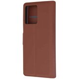 Techsuit Leather Folio preklopna maska za Motorola Edge 50 Pro – smeđa | shoptok.hr