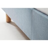 Livetastic OBLAZINJENA POSTELJA 140 cm x 200 cm , tekstil svetlo modra | Shoptok.si
