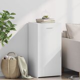 Maison Chic Komoda - Predalnik bela 45x42,5x93 cm inženirski les, (21716415) | Shoptok.si