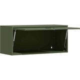  Stenska omara za garažo Olivno zelena 80 x 33 x 35 cm, (5000162680) | Shoptok.si