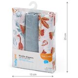 BabyOno 348/07 plavi muslin kričke 3 kom | shoptok.hr