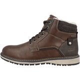 Tom Tailor Gležnarji z vezalkami rjava / temno rjava | Shoptok.si