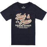 Jack & Jones JJELOGO TEE SS ONECK Tamno plava u