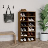 vidaXL Stalak za cipele boja hrasta 54x34x100,5 cm konstruirano drvo Cijene